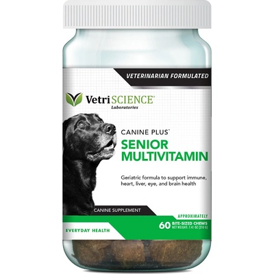 Vetri science canine plus senior multivitamin žuvacie tablety pre psov 60 ks