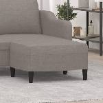 vidaXL Табуретка, таупе, 70x55x41 см, плат (349310)