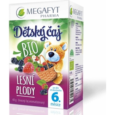 Megafyt Bio LESNÉ PLODY ovocný 40 g