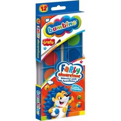 Bambino akvarelové farby 12 ks x 1 ml
