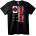 NOONEBRAND Тениска с кръст на Rammstein - XL, Black