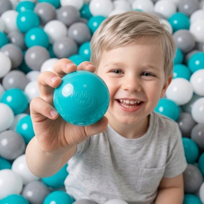 KiddyMoon Míčky do suchého bazénu 100 ks 7 cm ZK7 02 100