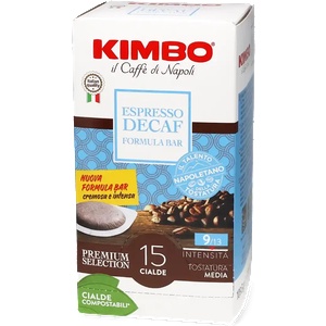 KIMBO | Espresso Без Кофеин - 15 филтър дози E. S. E