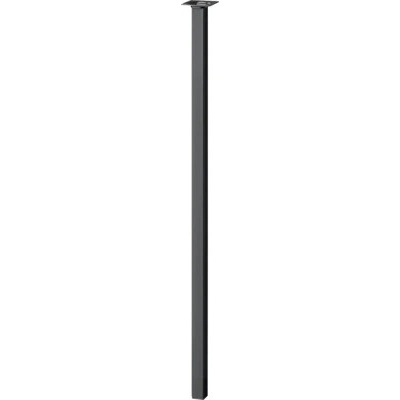 Stolová noha Tarrox štvorcová 900 x 25 x 25 mm čierna