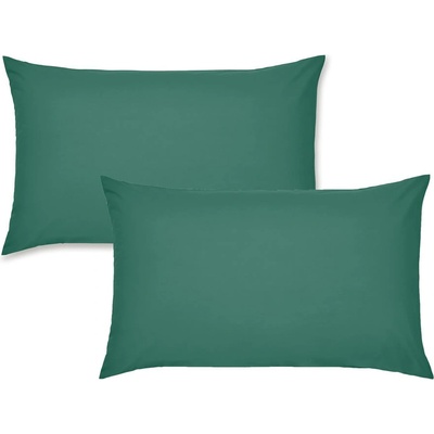 Catherine Lansfield Перкалови калъфки за възглавници 2 бр. 75x50 cm Easy Iron Percale - Catherine Lansfield (BD/18277/W/HPC2/DG)