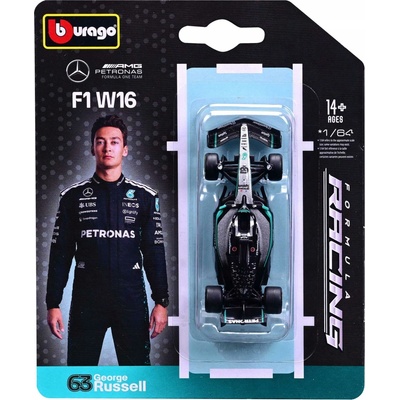 Bburago Mercedes AMG Petronas W16 2025 63 Russell 1:64