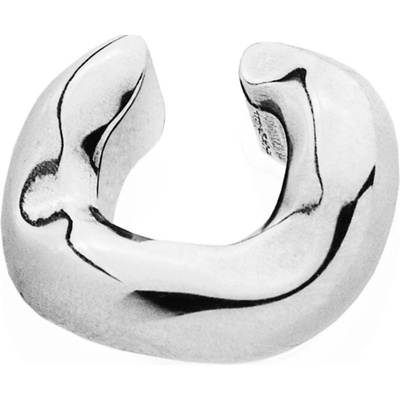 Franco Bene Nepravidelná ear cuff náušnice stříbrná 111
