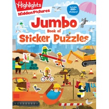 Jumbo Book of Sticker Puzzles Highlights