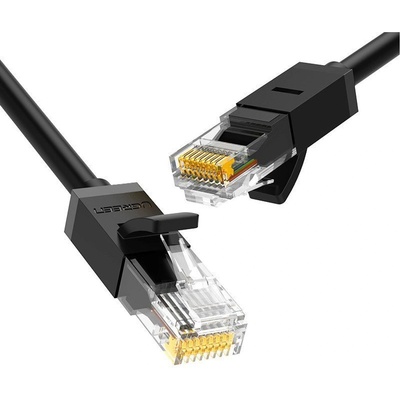 Мрежов кабел Ugreen 20162 Ethernet patchcord RJ45 Cat 6 UTP 1000Mbps 5м - черен (20162)