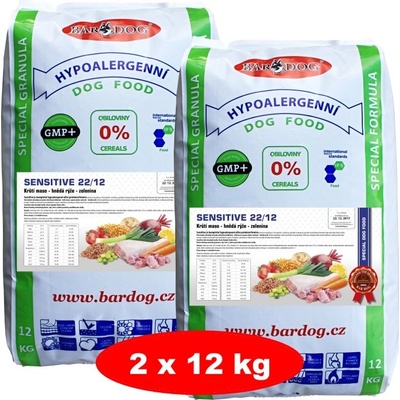 Bardog Sensitive 22/12 Ultra Premium 12 kg