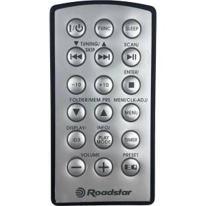 съвместим ROADSTAR CLR-2950DAB+ - съвместимо дистанционно управление на марката General (CLR-2950DAB+) Дистанционно