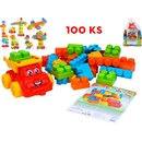 Mikro trading Stavebnice a nákladní auto 100 ks