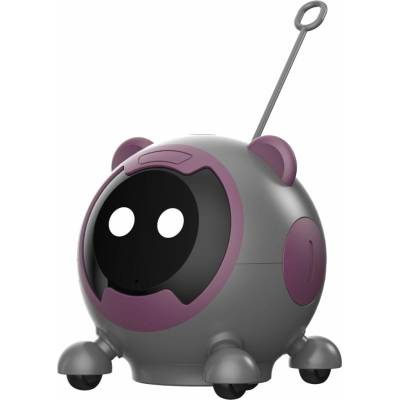 Pethey AG 100 Robotická s umelou inteligenciou s kamerou šedo-fialová AG 100 10,55 x 10,4 x 9,63 cm