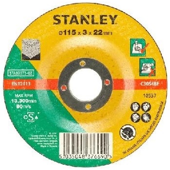 Stanley Řezný kotouč 115 x 22 x 3,2 mm STA32075