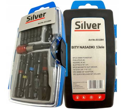 Silver 13 dílů S11284