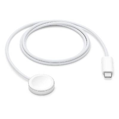 Watch Magnetic Fast Charger to USB-C Cable - оригинален магнитен кабел за Apple Watch (1 метър) (ритейл опаковка)