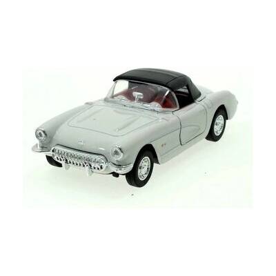 Welly 1:34-39 Chevrolet ´57 Corvette soft top white code Welly 42360H modely aut