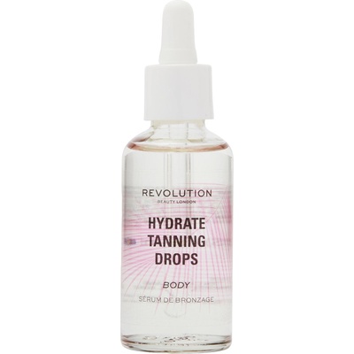 Makeup Revolution Автобронзант капки за тяло Hydrate Tanning, 50 ml