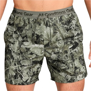 Nike Мъжки шорти за бягане Nike ACG Dri-Fit Essential 6 Brief Shorts AOP Running shorts - Sequoia / Light Army / Summit White (012-4764-0111)