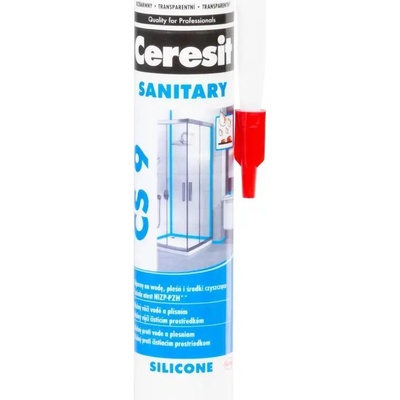 Silikón CERESIT CS9, 280 ml, sanitárny Standard, transparent