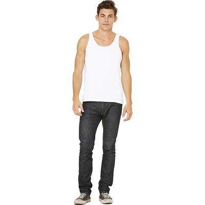 Bella Jersey tank biely