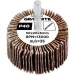 GRAPHITE Ламиниран диск 50 x 20 x 6 mm, P40 58T399 (58T399)