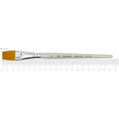 Plochý štetec Rosa Hobby & craft - 20