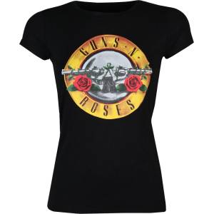 ROCK OFF дамска тениска Guns N' Roses - Лого скини - ROCK OFF - GNTSR03LB
