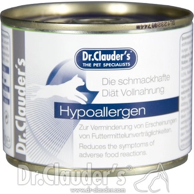 Dr.Clauder's Hypoallergen Diet - терапевтична диетична хипоалергенна храна за котки, 200 гр