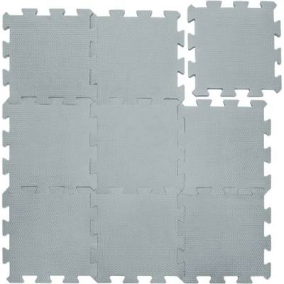 Zopa Пяна подложка Пъзел 30x30 см 9бр, Светло сиво