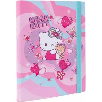 Patio Desky na sešity A5 s širokou gumou Hello Kitty vzor 3 655722