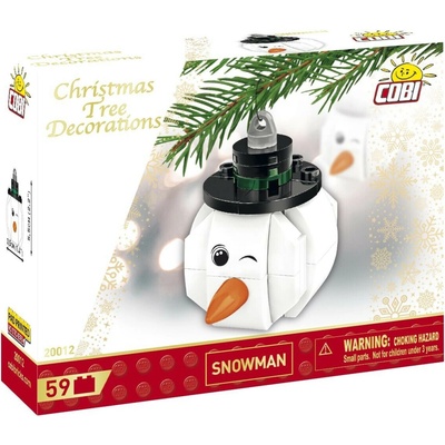 COBI 20012 Vianočný betlehem Snehuliak