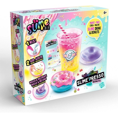 Canal Toys Игрален комплект Canal Toys - Направи си сам, Напитки и понички от слайм (CTSSC257)