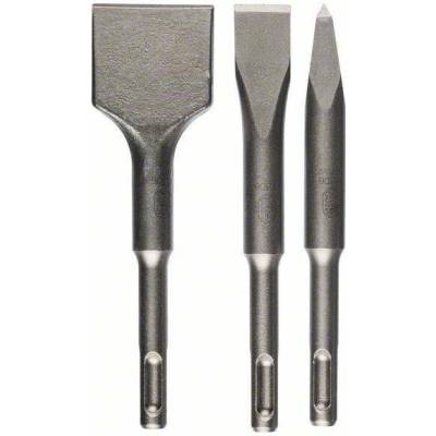 BOSCH 3-dílná souprava krátkých sekácu SDS-plus 140; 140x20; 140x40 mm