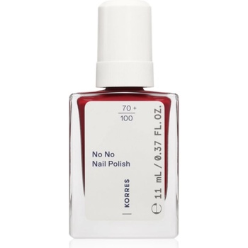 KORRES No No Nail Polish подхранващ лак за нокти цвят 57 Wine Red 11ml