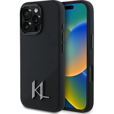 Karl Lagerfeld MagSafe Shadow Metal Initial pro iPhone 16 Pro - Černý – Hledejceny.cz