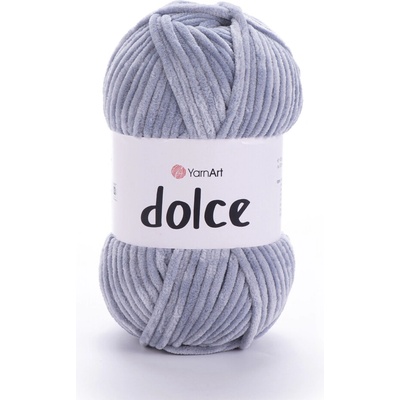 Yarn Art příze Dolce 782 kovově šedá