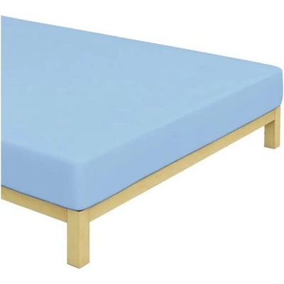 BedTex Prostěradlo jersey modrá světlá 60x120