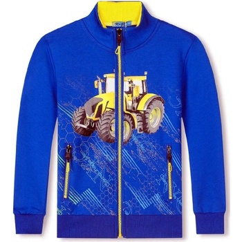 Kugo mikina HM0741 tyrkysová