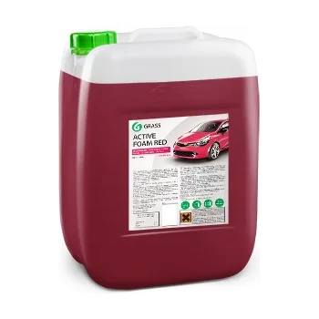 GRASS Цветна пяна - Препарат за безконтактно измиване GRASS - Active Foam Red - 22 кг