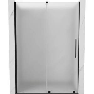 Mexen Velar плъзгащи душ врати 160 см, матови, черни - 871-160-000-31-70 (871-160-000-31-70)