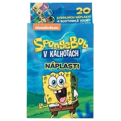 SpongeBob náplasti pro děti 20 ks