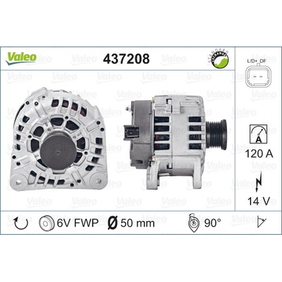 VALEO Generátor 437208