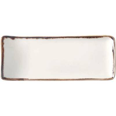 FINE DINE Servírovací talíř 215x120 mm Vanilka