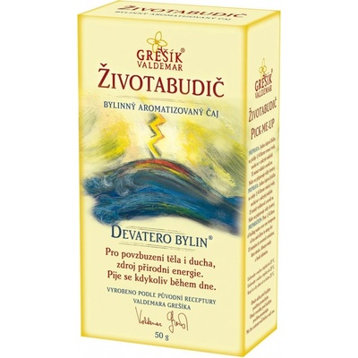 Grešík Životabudič bylinný aromatizovaný čaj 50 g
