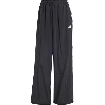 adidas Дамски анцуг Adidas Essentials 3-Stripes Lifestyle Woven Parachute Tracksuit Bottoms Womens - Black/White