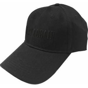 Kurt Cobain Logo Шапка с козирка Black UNI (KCCAP01B)