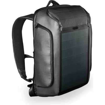 Kingsons Раница със соларен панел за Macbook Pro 15 и лаптопи до 15 инча - Kingsons Beam Backpack with Solar Panel (черен) (K9381W)