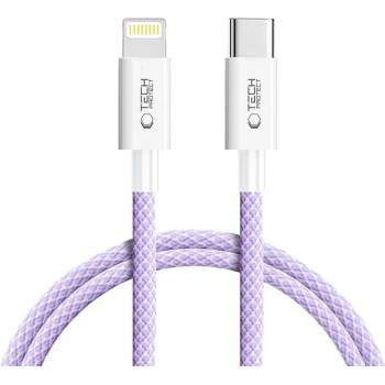 Tech-Protect Кабел за зареждане 100см с USB-C / LIghtning и PD 27W / 3A от Tech-Protect Ultraboost Lite - Mauve (5906302380930)