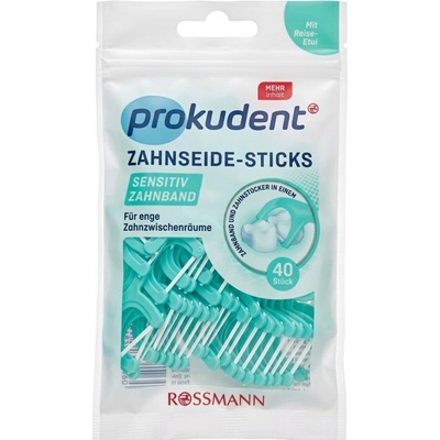 Prokudent Dentální párátka s nití Sensitiv 30 ks – Zboží Dáma